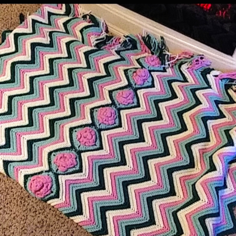 Vintage crochet Afghan